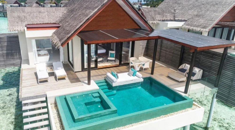 Deluxe Over Water Pool Villa at Niyama Private Islands