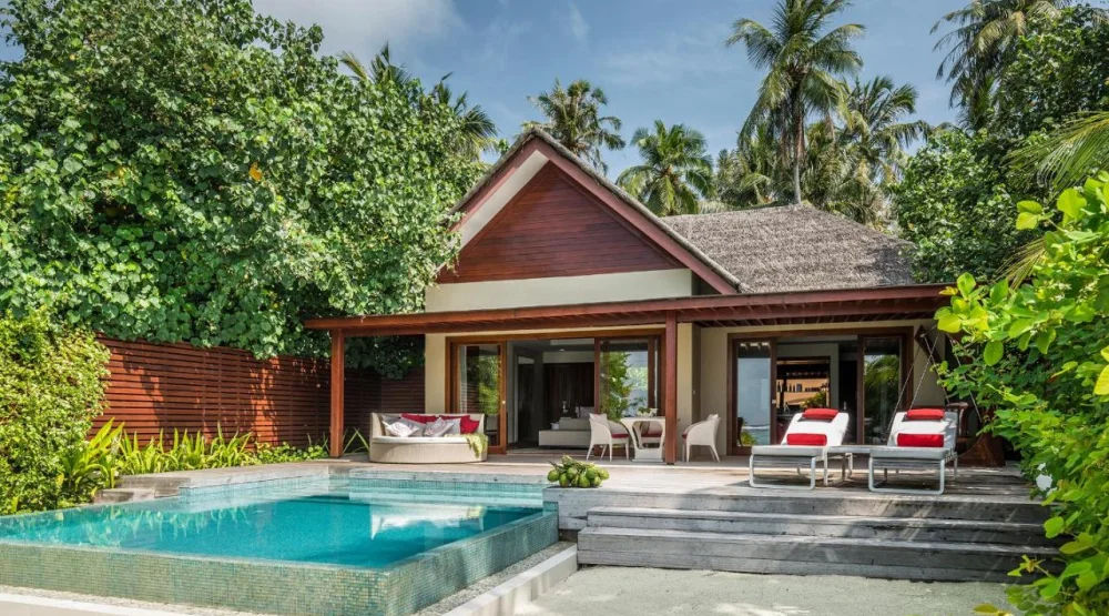 Family Beach Pool Villa at Niyama Private Islands