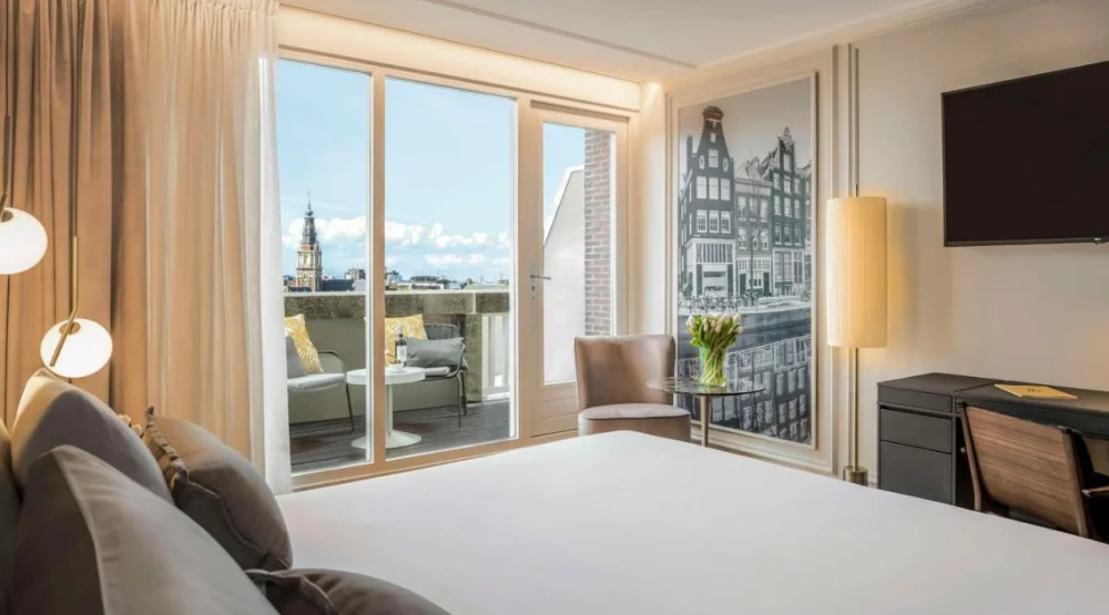 Executive Rooftop Terrace Room at Anantara Grand Hotel Krasnapolsky Amsterdam