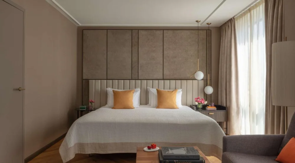 Grand Premium Room with Extra Bed at Anantara Grand Hotel Krasnapolsky Amsterdam