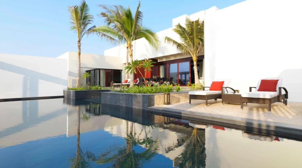 Three Bedroom Royal Beach Villa at Al Baleed Resort Salalah By Anantara