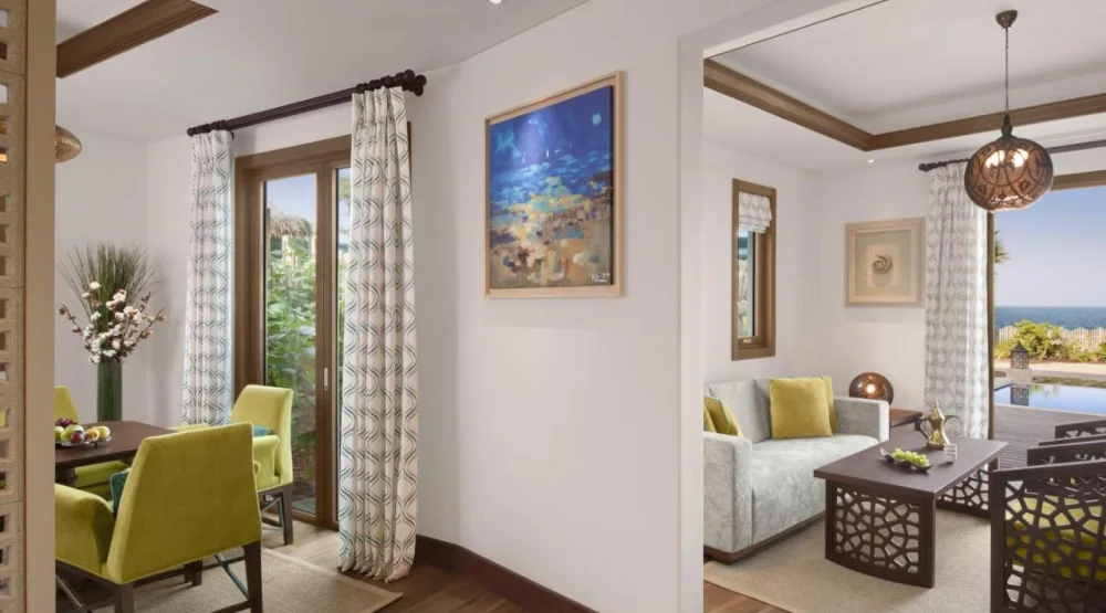 Two Bedroom Luxury Sea View Pool Villa at Banana Island Resort Doha by Anantara