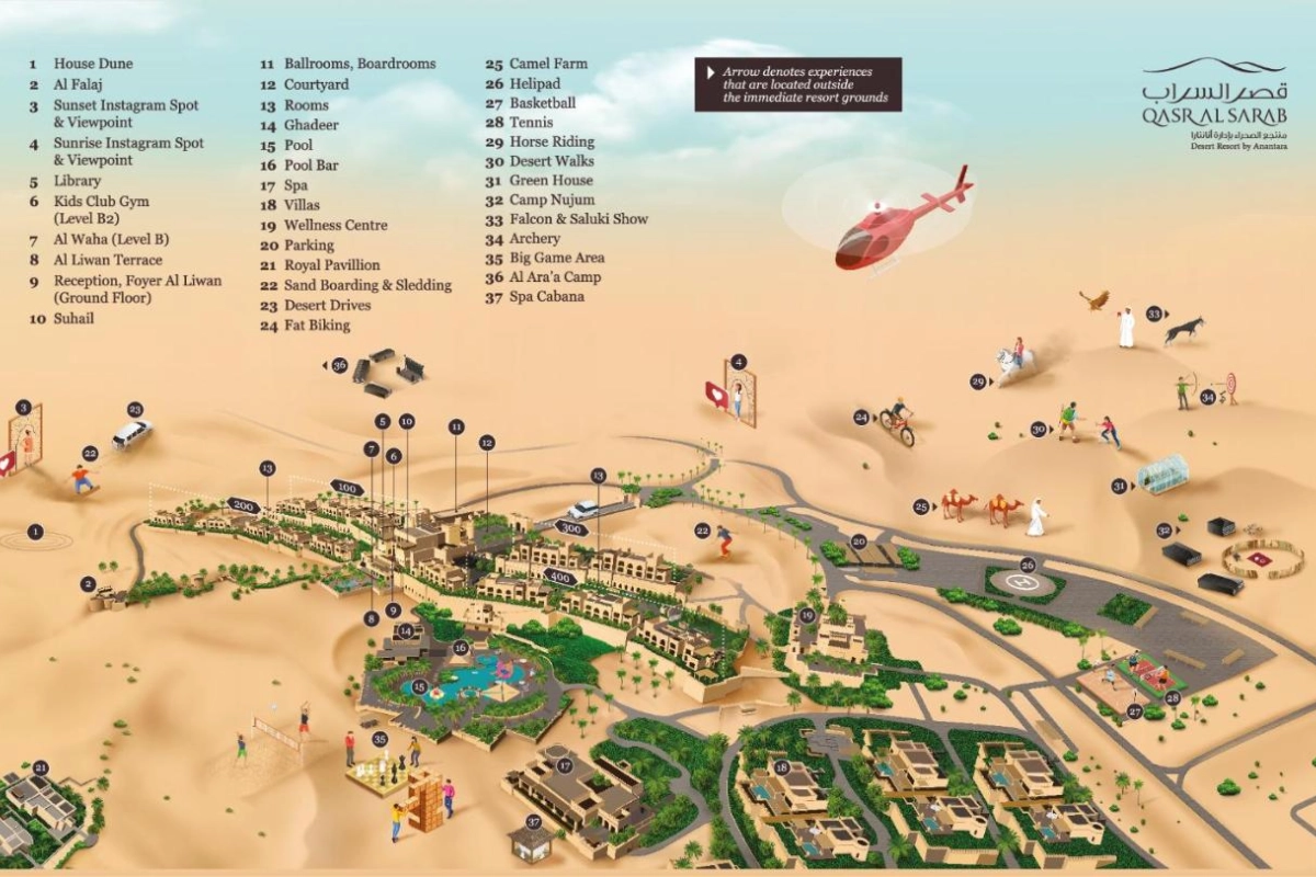 Qasr Al Sarab Desert Resort by Anantara - Hotel Photo 40