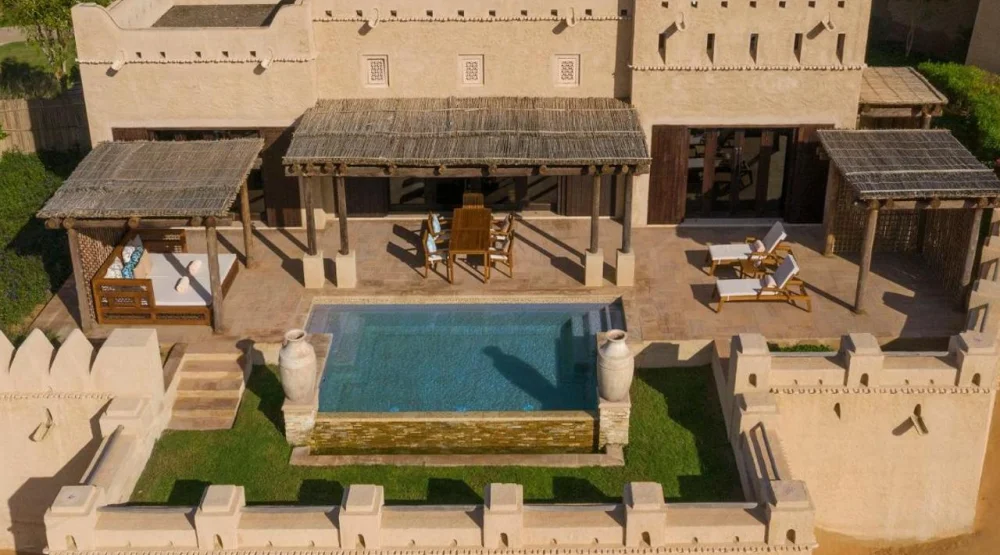 Two Bedroom Anantara Pool Villa at Qasr Al Sarab Desert Resort by Anantara