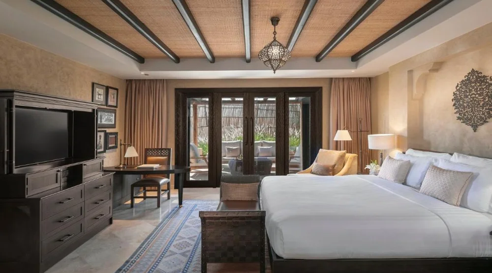 Three Bedroom Anantara Family Pool Villa at Qasr Al Sarab Desert Resort by Anantara