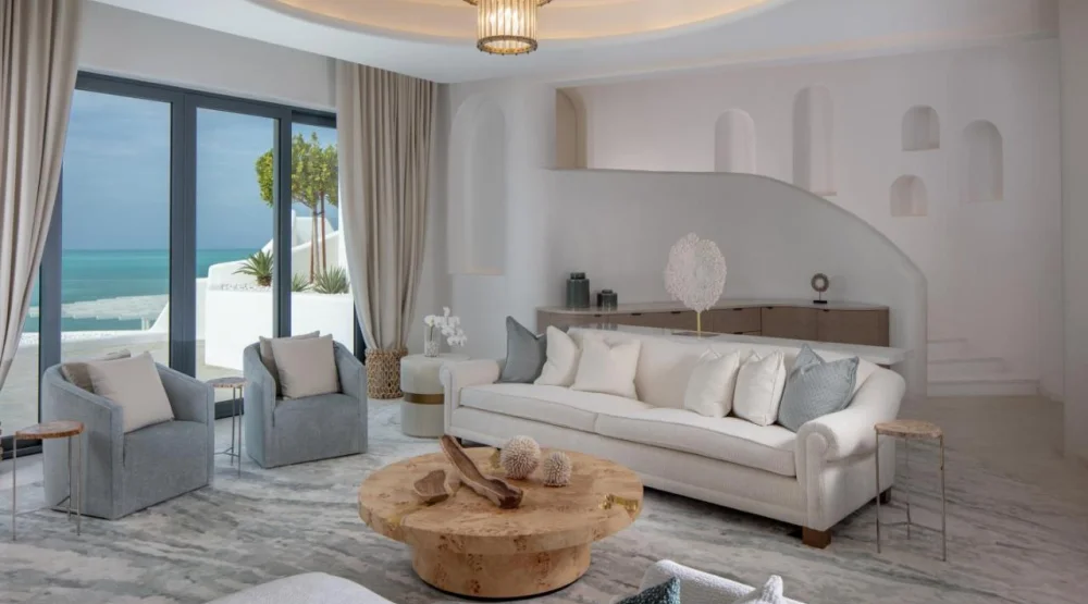 Royal Santorini Duplex Suite at Anantara Santorini Abu Dhabi Retreat