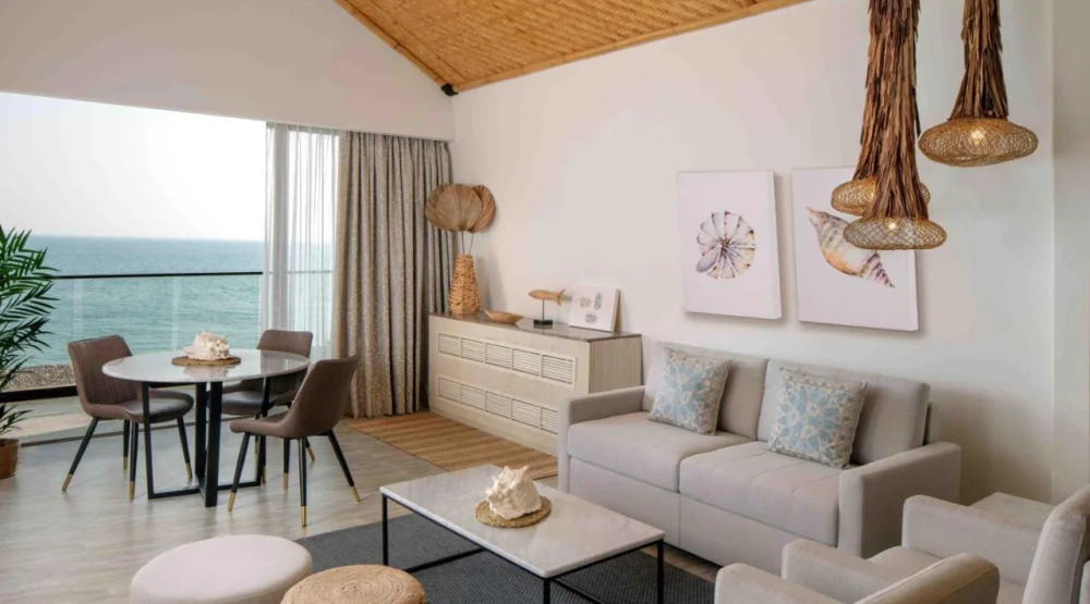 Junior Ocean View Suite at Anantara World Islands Dubai Resort