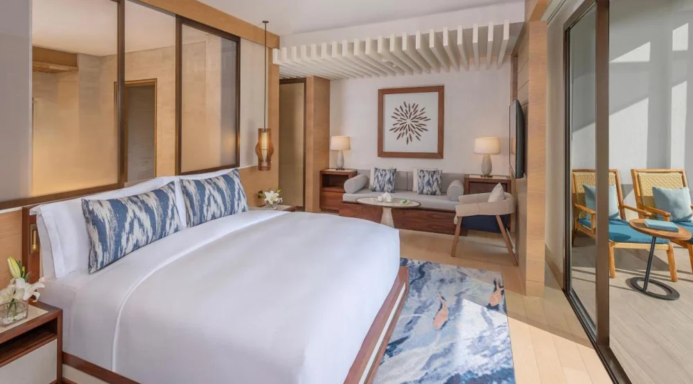 Premier Garden Terrace Room at Anantara Mina Al Arab Ras Al Khaimah Resort