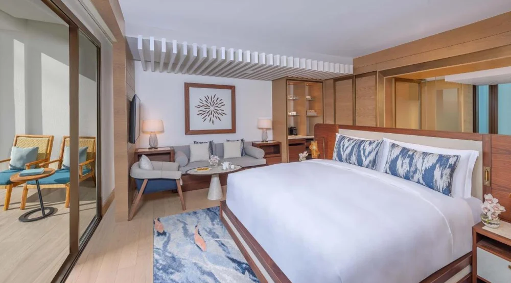 Deluxe Garden Terrace Room at Anantara Mina Al Arab Ras Al Khaimah Resort