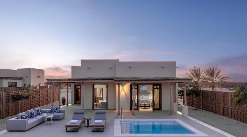 Deluxe Pool Villa at Anantara Sir Bani Yas Island Al Yamm Villa Resort