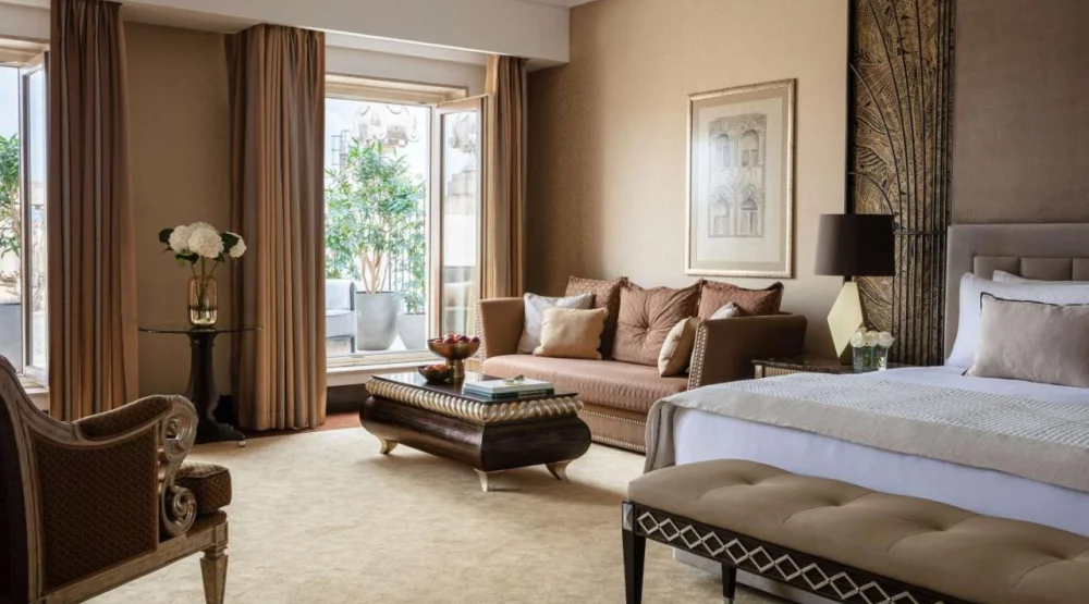 Junior Suite with Terrace at Anantara New York Palace Budapest