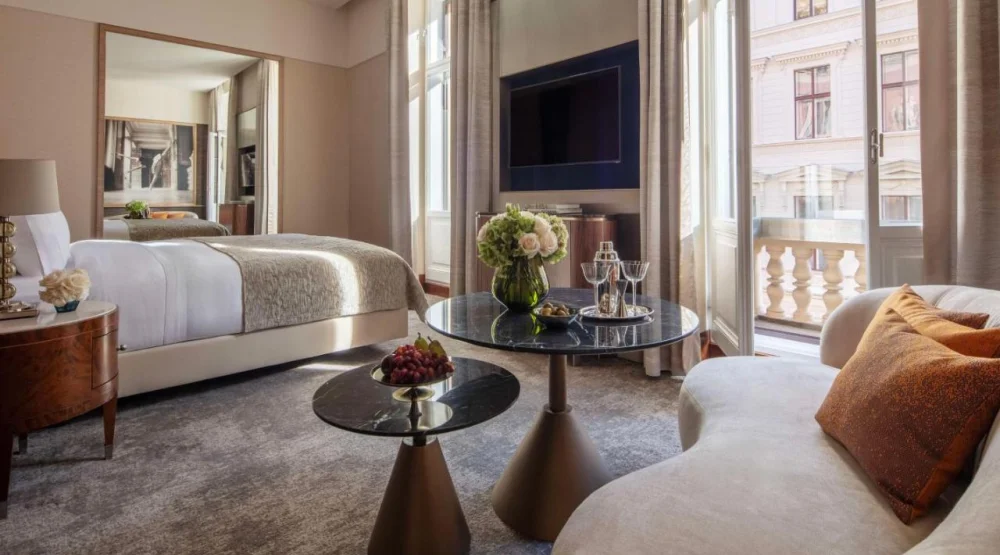 Premium French Balcony Room at Anantara Palais Hansen Vienna