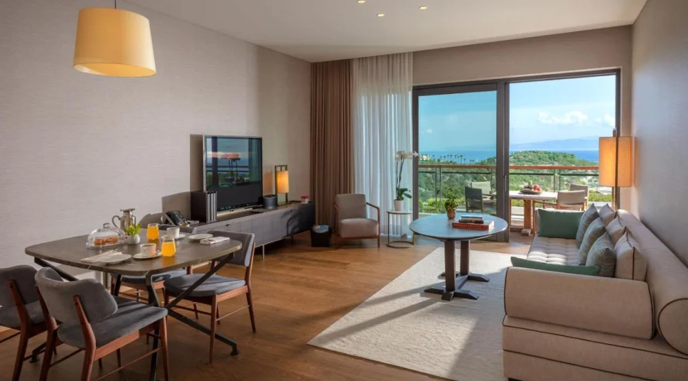Sea View Apartment, One Bedroom, Twin Beds at Mandarin Oriental Bodrum