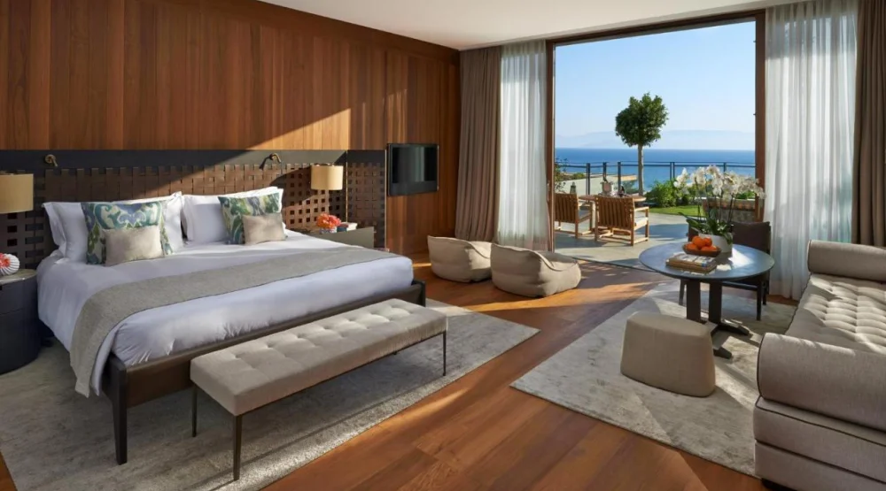Sea View Room, King Bed at Mandarin Oriental Bodrum