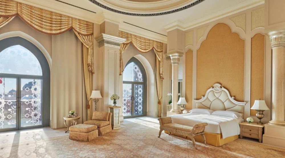 Three Bedroom Palace Suite, Balcony at Emirates Palace Mandarin Oriental