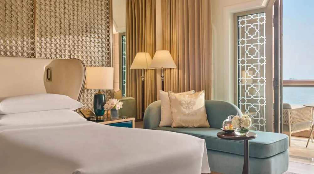 Family Deluxe Sea View Room at Emirates Palace Mandarin Oriental