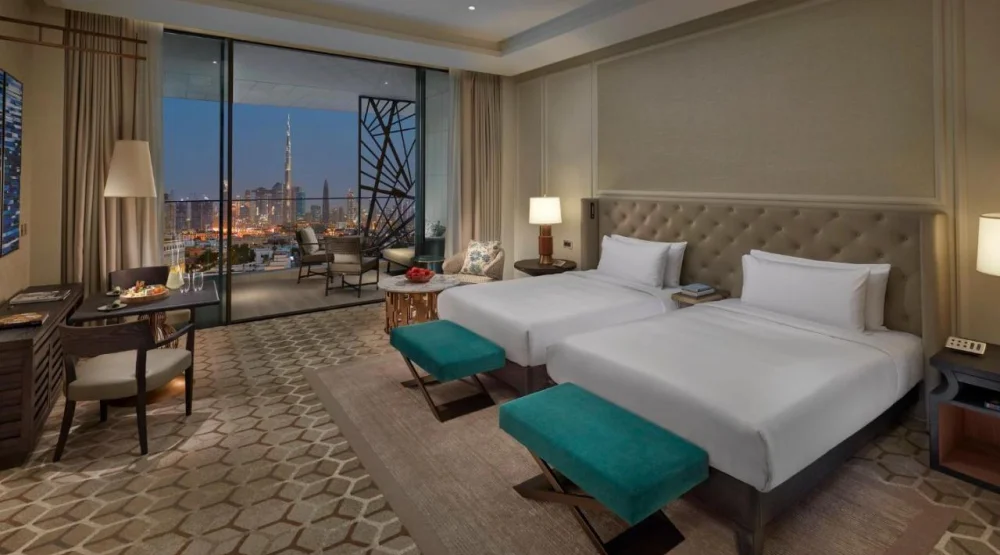 Deluxe Skyline View Double Room at Mandarin Oriental Jumeria Dubai