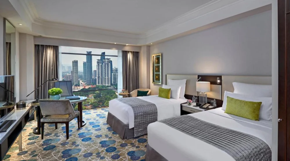 Deluxe Twin Room with Park View at Mandarin Oriental Kuala Lumpur