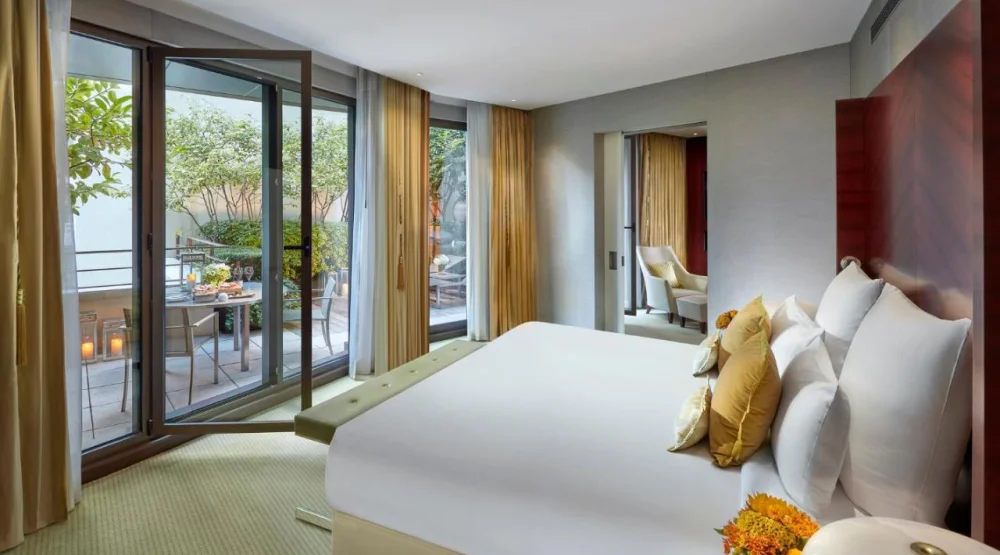 Terrace Suite at Mandarin Oriental Paris