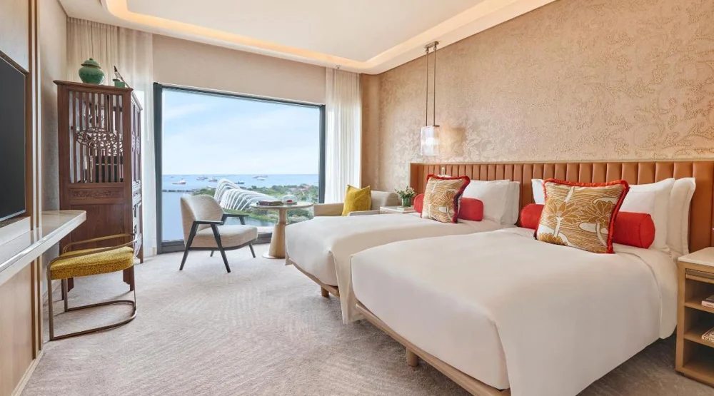 Sea View Twin Room at Mandarin Oriental Singapore