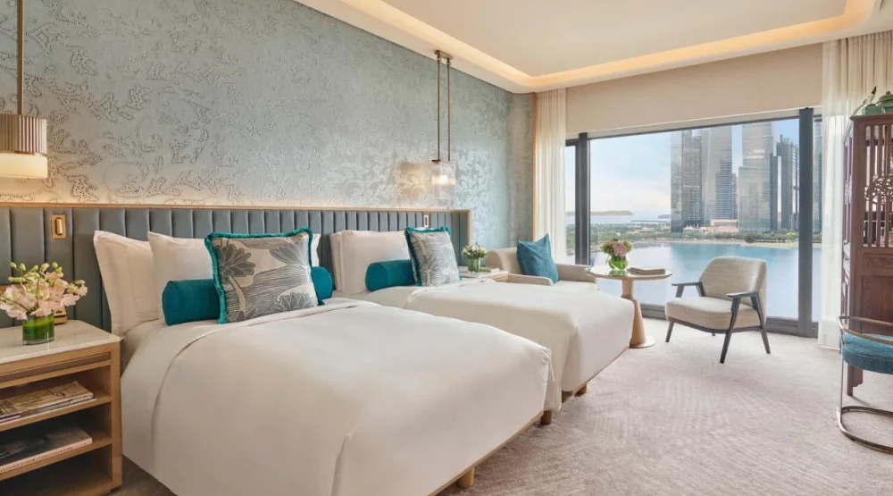 Marina Bay View Room Twin at Mandarin Oriental Singapore