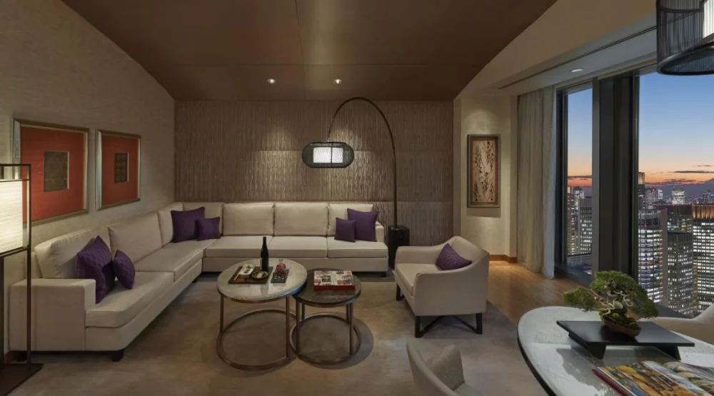 Mandarin King Suite at Mandarin Oriental Tokyo