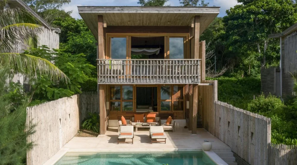 Ocean View Duplex Pool Villa at Six Senses Con Dao