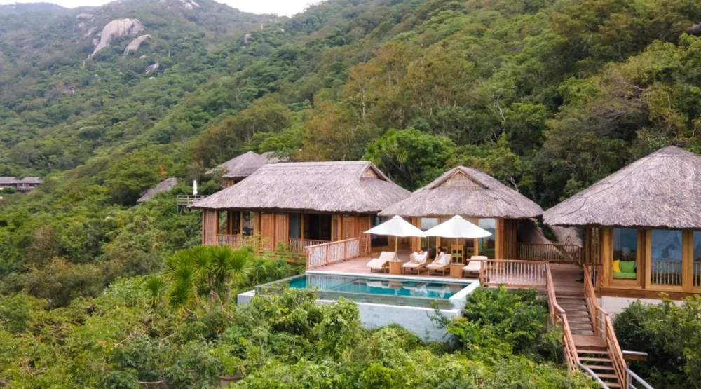 Two Bedroom Hill Top Pool Villa at Six Senses Ninh Van Bay