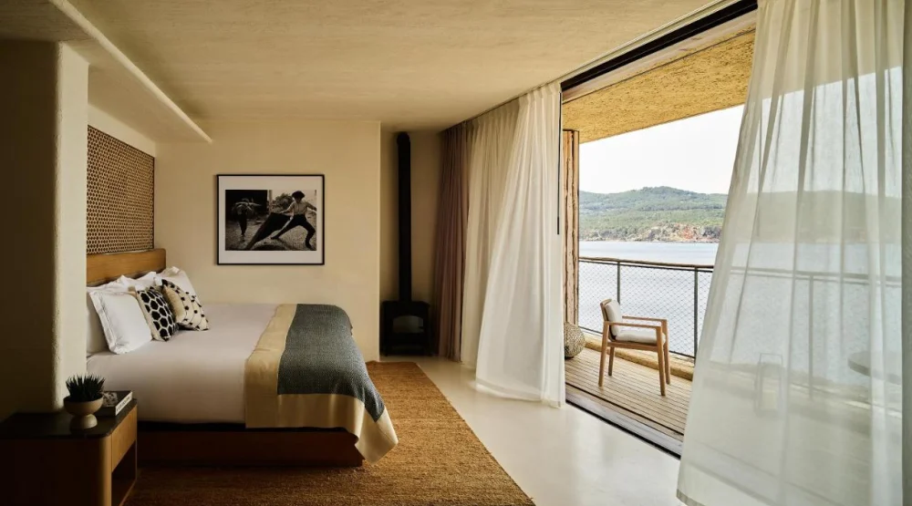 Cave Suite with Sea View at Six Senses Ibiza