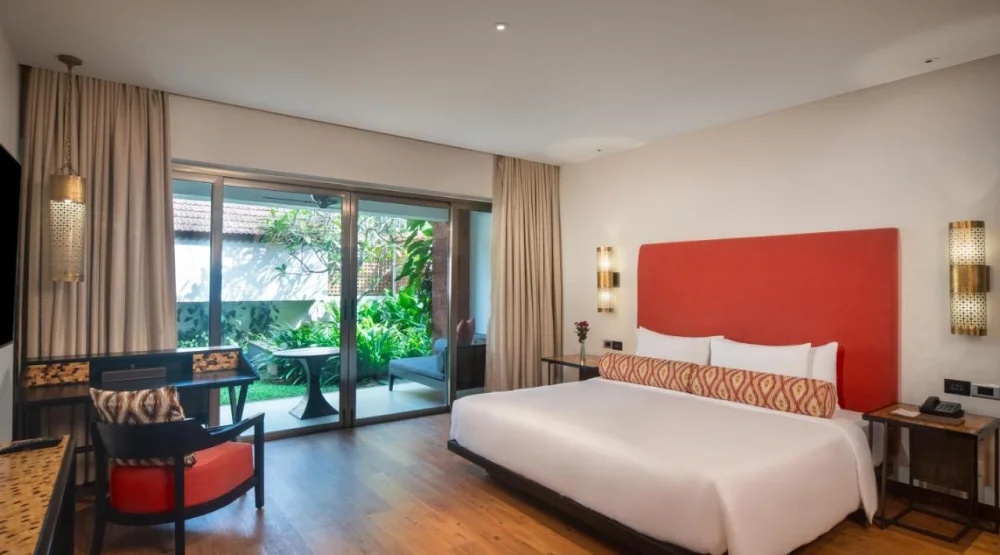King Room with Balcony - Complimentary Majorda Beach Shuttle Service at Alila Diwa Goa