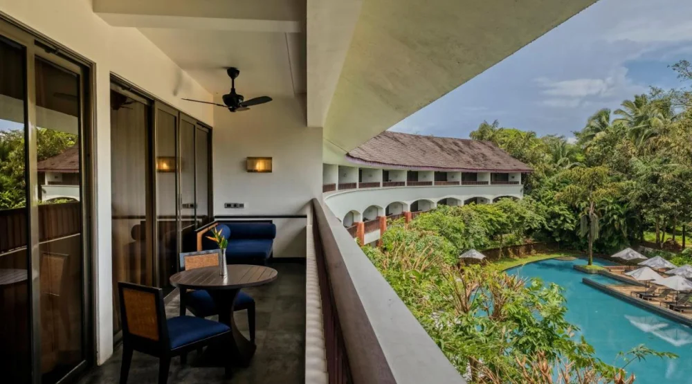 One-bedroom-diwa Club Suite with Balcony and Pool View - Complimentary Majorda Beach Shuttle Service at Alila Diwa Goa