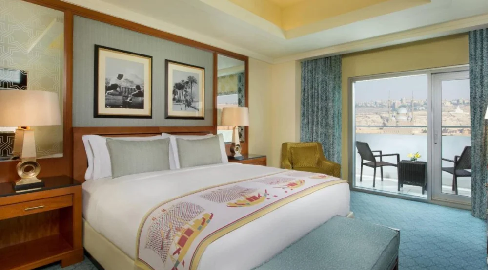 Ritz-carlton Suite, One King, Nile View at The Nile Ritz-Carlton Cairo