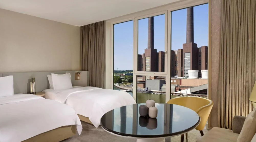Double Room with Two Double Beds at The Ritz-Carlton Wolfsburg