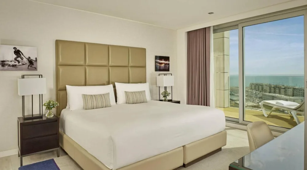 One Bedroom Suite, Sea View, One King, Balcony at The Ritz-Carlton Herzliya