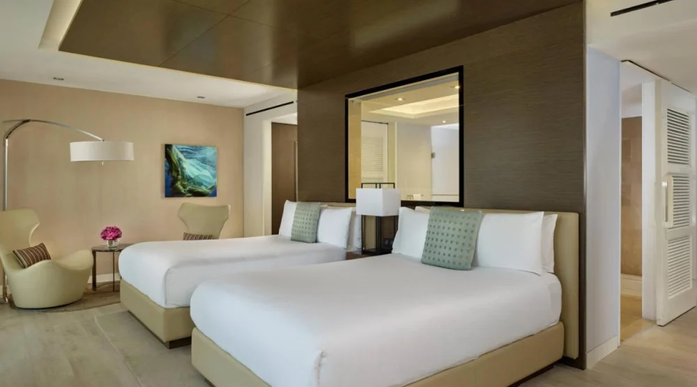 Deluxe Marina View, Larger Room, Two Double, Balcony at The Ritz-Carlton Herzliya