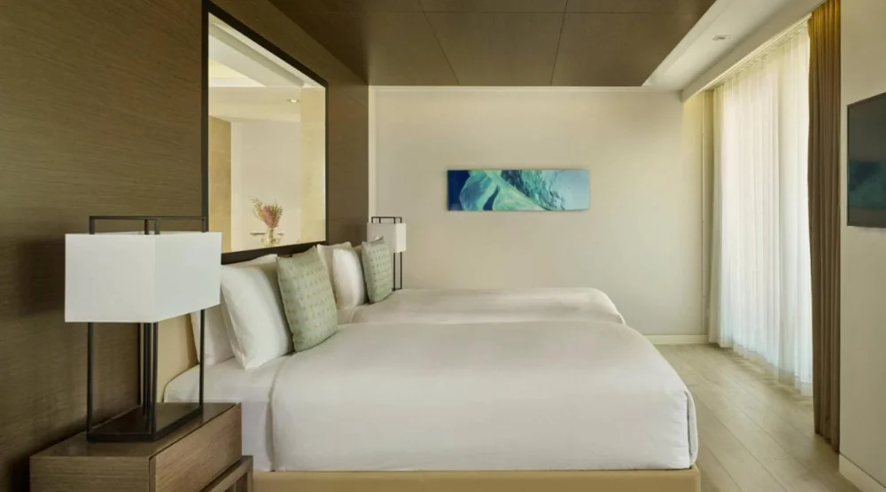 Deluxe Sea View, Larger  Room, Two Twin Or King, Balcony at The Ritz-Carlton Herzliya