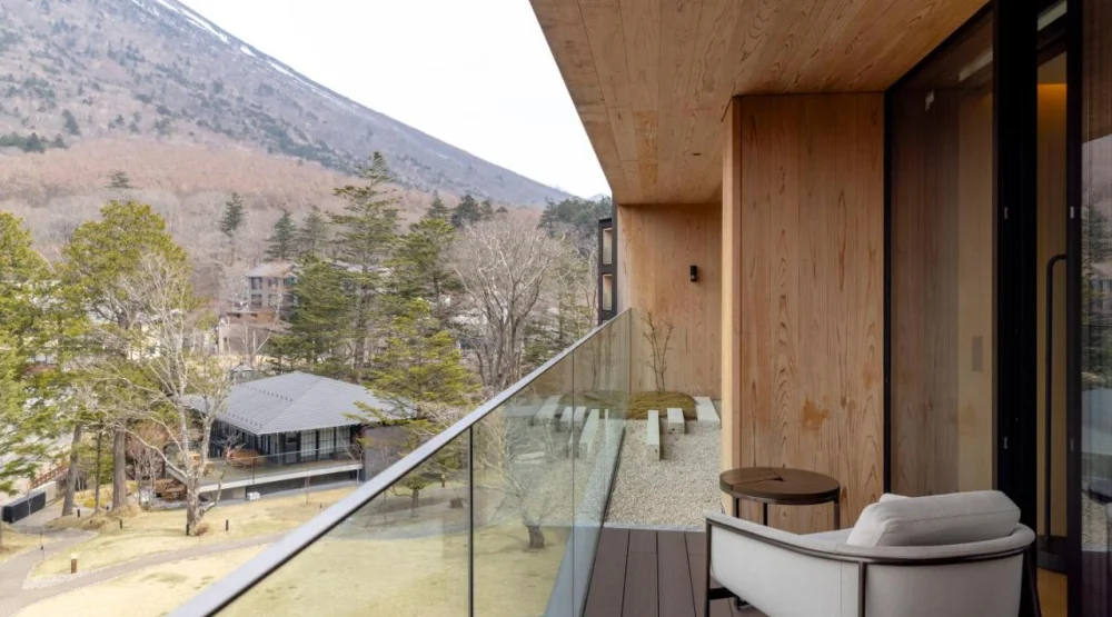 Lake Chuzenji View, Suite, One King, Sofa Bed, Balcony at The Ritz-Carlton Nikko