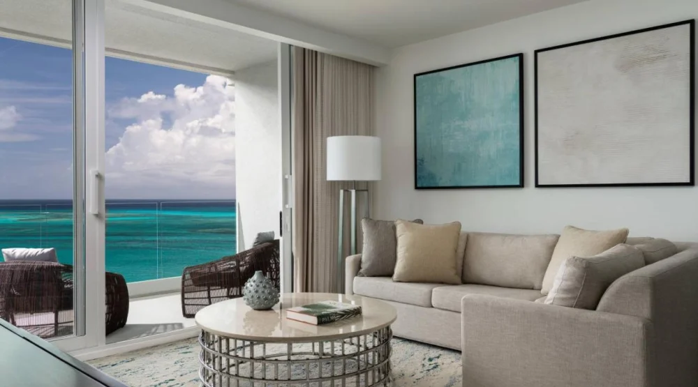 Executive Suite with One King, Oceanfront, Balcony at The Ritz-Carlton Turks & Caicos