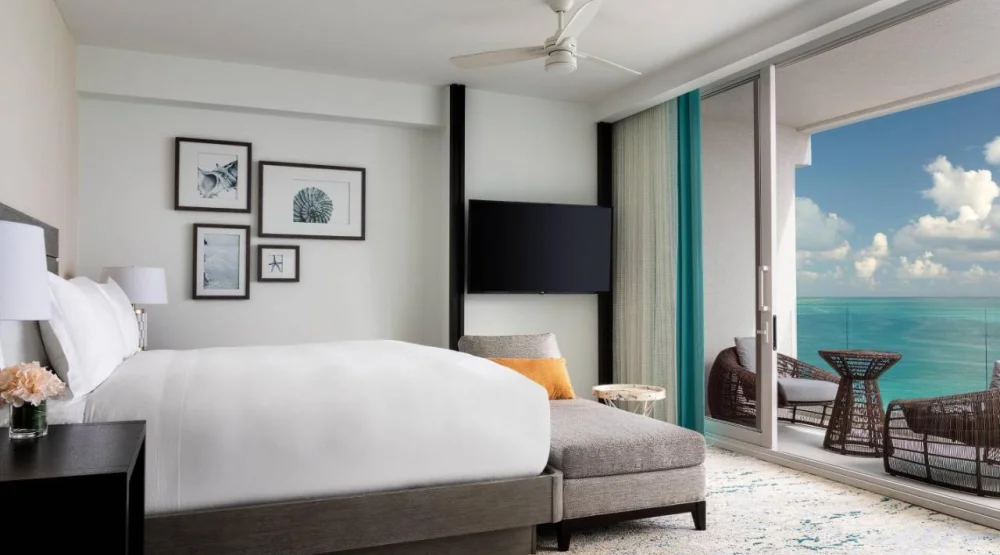 Two Bedroom Executive Suite with Two Bedrooms Oceanfront at The Ritz-Carlton Turks & Caicos