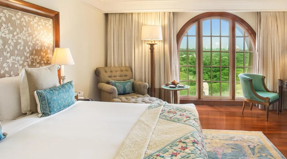 Deluxe Suite with Taj Mahal View at The Oberoi Amarvilas