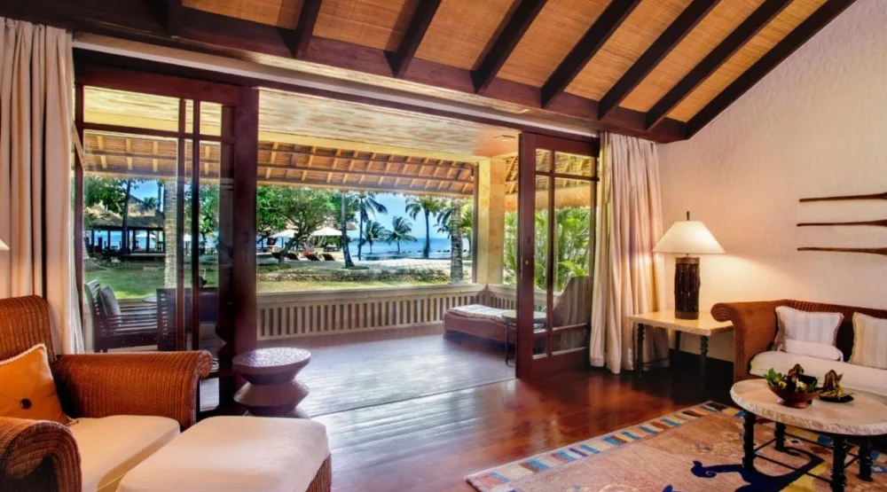 Luxury Pavilion Pool View at The Oberoi Beach Resort Lombok
