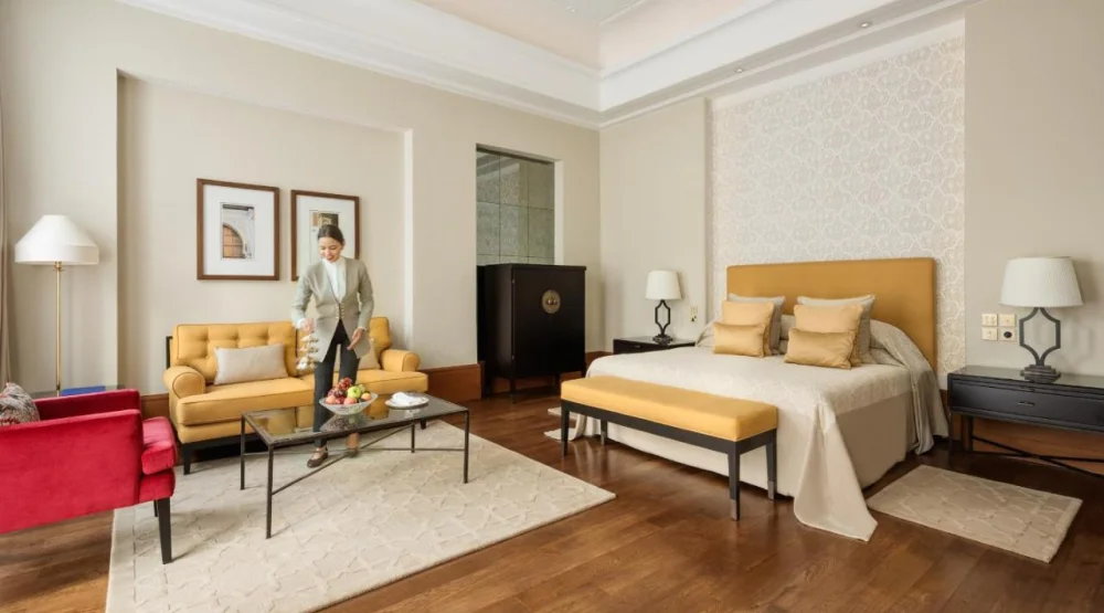 Deluxe Double Room with Private Terrace at The Oberoi Marrakech