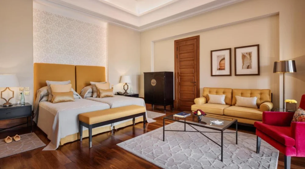 Deluxe Twin Room with Private Terrace at The Oberoi Marrakech