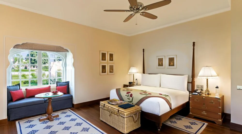 Premier Room King at The Oberoi Sukhvilas