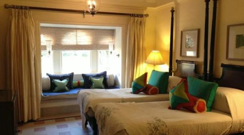 Premier Twin Room with Garden View at The Oberoi Udaivilas Udaipur