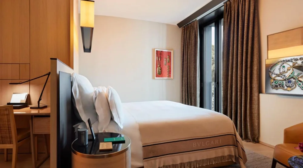 Superior King Room at Bvlgari Hotel Milano