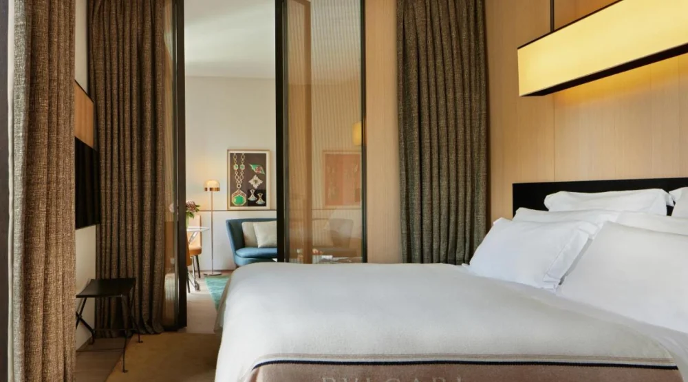 Superior Suite with Garden View at Bvlgari Hotel Milano