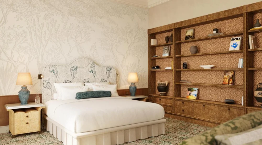 Junior Suite with Terrace Villegiatura at Belmond Grand Timeo Hotel