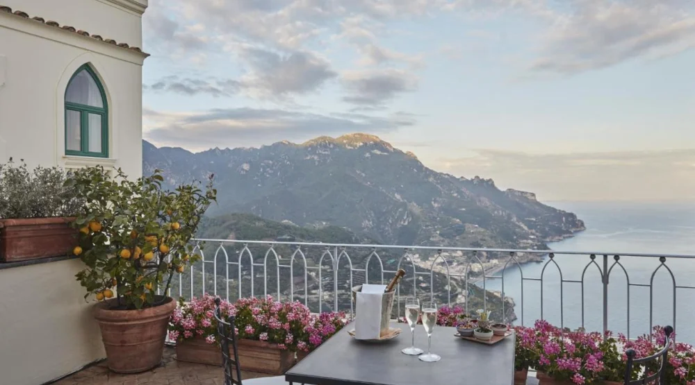 Superior Junior Suite with Garden and Sea View at Caruso, A Belmond Hotel
