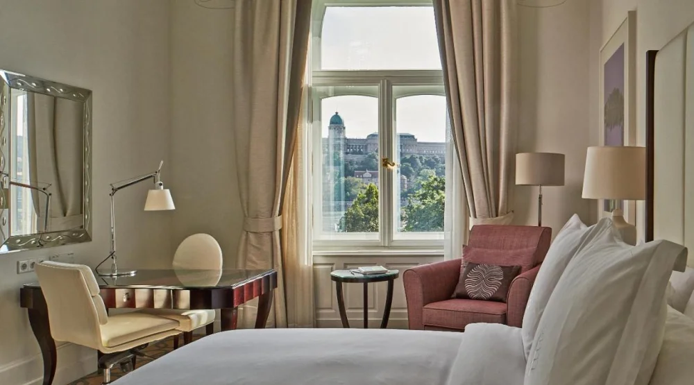 Danube River View King Room at Four Seasons Gresham Palace